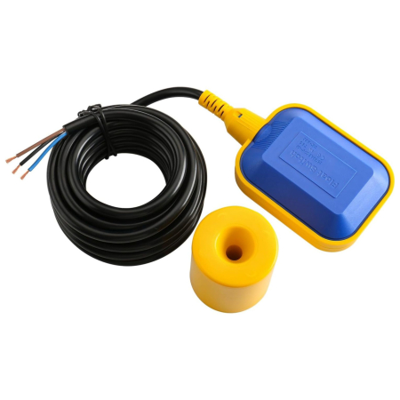 Altele - Comutator plutitor flotor intrerupator de nivel cablu 5m 230V (PLYWAK-PLUTITOR)