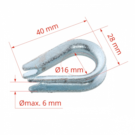 Conector inelar 4-6 mm fir gard electric (AGR0138) [3]