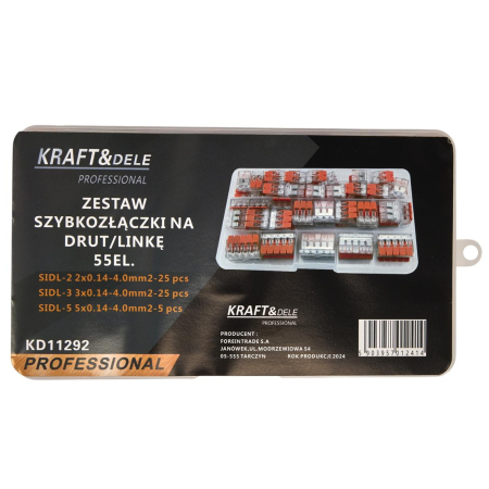 Conectori electrici rapizi 55 bucati 3 dimensiuni (KD11292) [13]