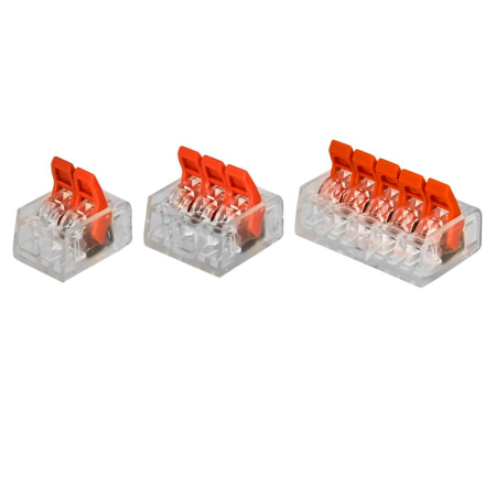 Conectori electrici rapizi 55 bucati 3 dimensiuni (KD11292) [4]