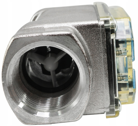 Contor electronic debit lichide 100L/min, conexiune 1 inch, carcasa aluminiu (V80213) [6]