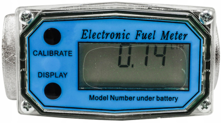 Contor electronic debit lichide 100L/min, conexiune 1 inch, carcasa aluminiu (V80213) [5]