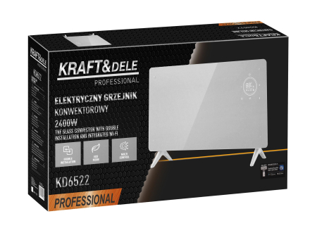 Convector electric 2400W cu WiFi si termostat pentru incalzire (KD6522) [13]