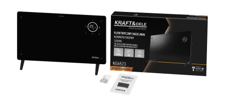 Convector electric 2500W cu WiFi si termostat pentru incalzire (KD6523) [1]