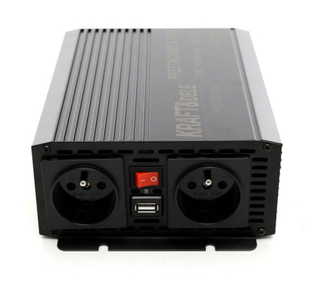 Convertor invertor de tensiune 2 prize USB 700W - 1400W 12V (KD1254) [6]