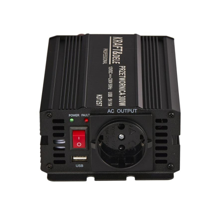 Convertor invertor de tensiune USB 300W - 600W 12V (KD1257) [11]
