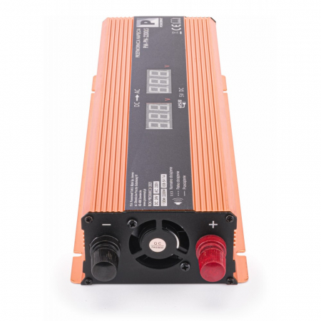 Convertor invertor tensiune 24V 220V 1100 2200W (PM1063) [5]