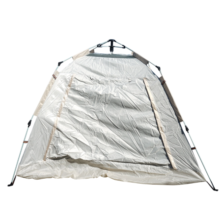 Cort camping 2 persoane pliabil automat pop-up, 2 usi, deschidere 4 parti, plasa anti-insecte, impermeabil 240x240x155cm (DISTV03) [2]