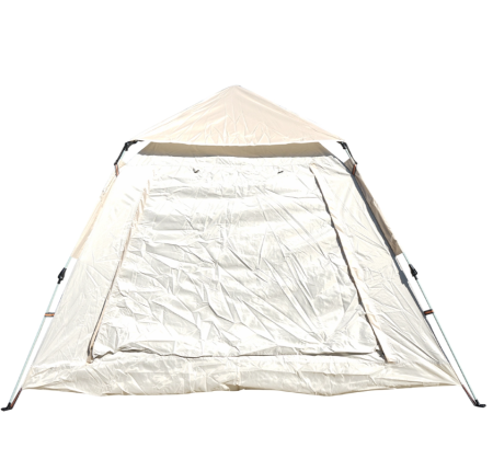 Cort camping 2 persoane pliabil automat pop-up, 2 usi, deschidere 4 parti, plasa anti-insecte, impermeabil 240x240x155cm (DISTV03) [3]