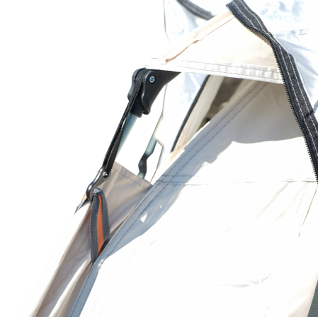 Cort camping 2 persoane pliabil automat pop-up, 2 usi, deschidere 4 parti, plasa anti-insecte, impermeabil 240x240x155cm (DISTV03) [8]