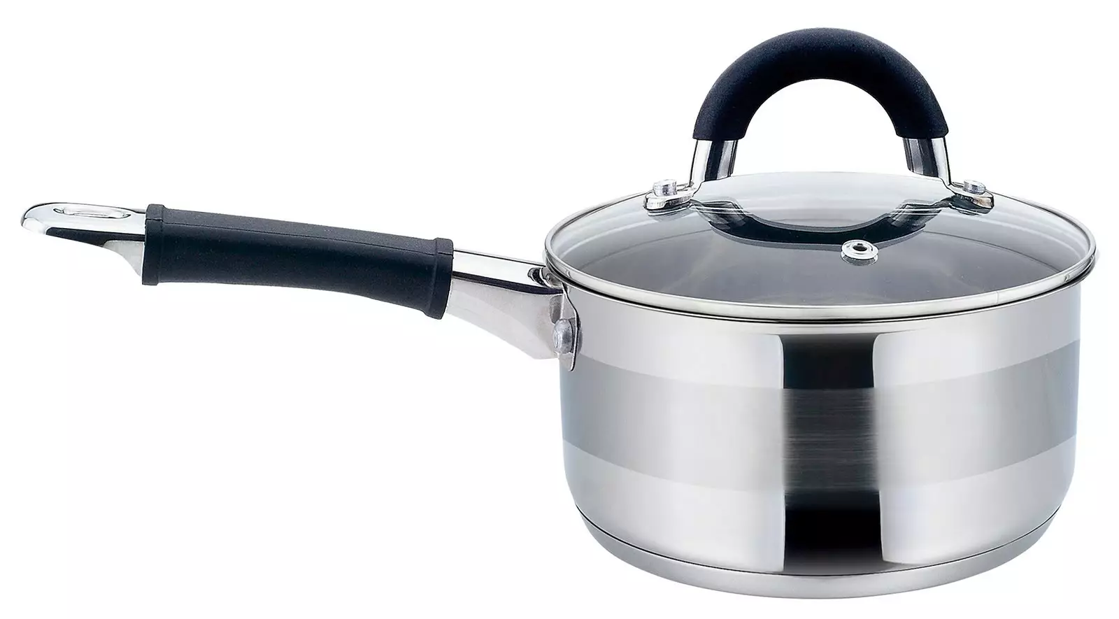 Oale si cratite - Cratita cu capac din otel 2.1 L 18 cm (KH-1256)