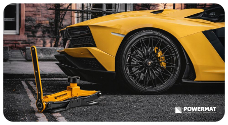 Cric auto trapezoidal 2.5T 130-445 mm cu cheie roti si accesorii PM1470 (PM-PTR-2500T) [8]