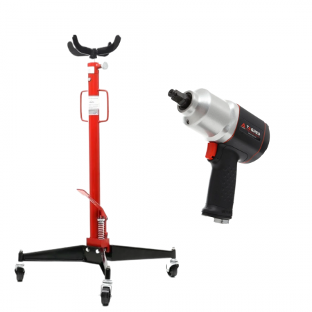 Pistol impact 1/2" - Cric cutie de viteze 500 Kg + pistol pneumatic de impact 1 2 1900 Nm (kd322+ta815)