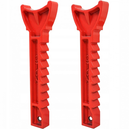 Cric hidraulic 2.5T 80-360mm talie joasa + set 2 suporti auto 3T (2.5T(+)+3T-2) [7]