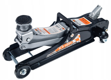 Cric hidraulic 2.5T 80-360mm talie joasa + set 2 suporti auto 3T (2.5T(+)+3T-2) [13]