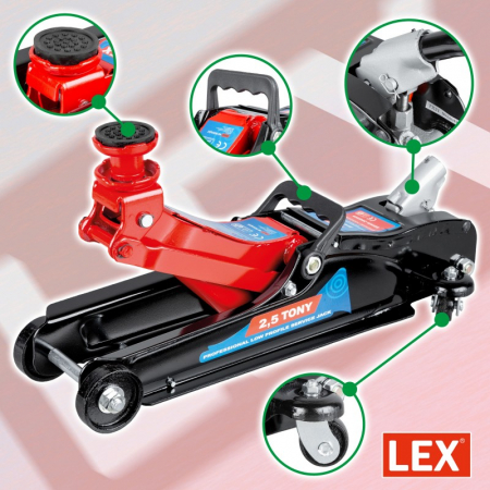 Cric hidraulic 2.5Tone 80-360mm tip crocodil ridicare auto (LXHJ25) [1]