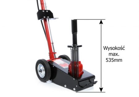 Cric hidraulic 22 Tone 245-535mm camion tir utilaje cu actionare pneumatica (M80392-2) [4]