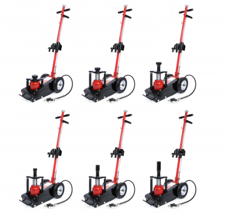Cric hidraulic 22 Tone 245-535mm camion tir utilaje cu actionare pneumatica (M80392-2) [10]