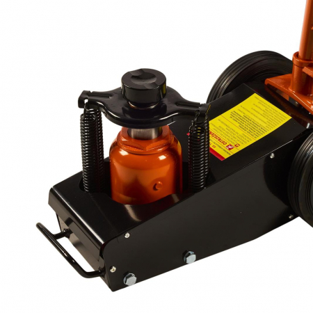 Cric hidraulic 22 Tone 70-650mm camion tir utilaje cu actionare pneumatica (KD1316) [11]