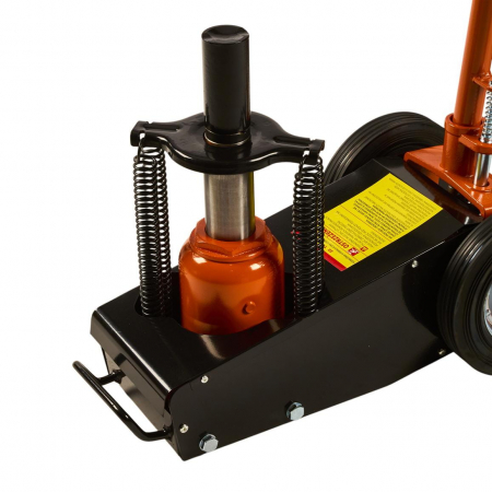 Cric hidraulic 22 Tone 70-650mm camion tir utilaje cu actionare pneumatica (KD1316) [15]