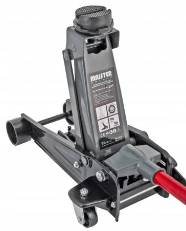 Cric hidraulic 3 Tone 135-495 mm cu pedala tip crocodil ridicare auto (MP0512) [6]