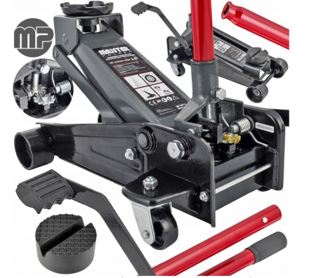 Scule Atelier Auto - Cric hidraulic 3 Tone 135-495 mm cu pedala tip crocodil ridicare auto (MP0512)