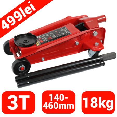 Cric hidraulic 3 Tone 140-460 mm tip crocodil ridicare auto HJ2 [0]