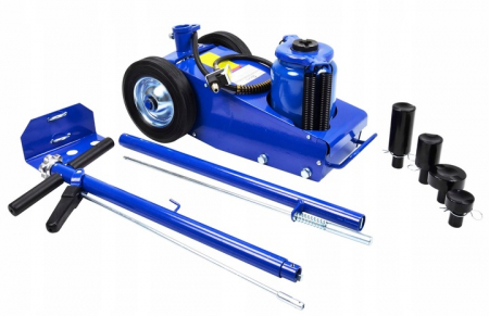 Cric hidraulic 35 Tone 257-627mm camion tir utilaje cu actionare pneumatica (G02061) [9]