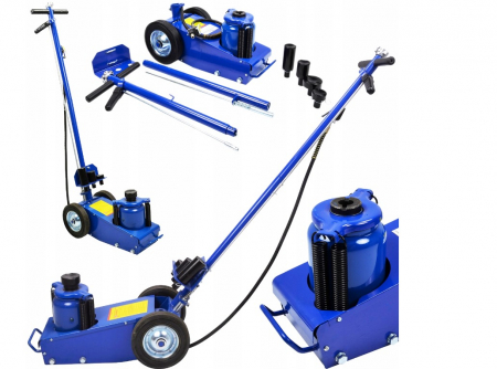 Cric hidraulic 35 Tone 257-627mm camion tir utilaje cu actionare pneumatica (G02061) [1]