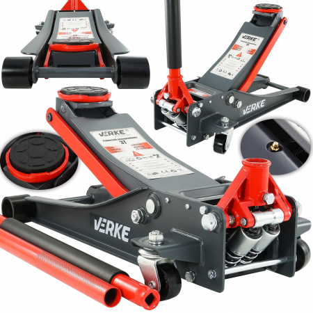 Cric hidraulic 3Tone profesional 75-500mm talie joasa pompa dubla 2 cilindri tip crocodil ridicare auto (V80109) [0]