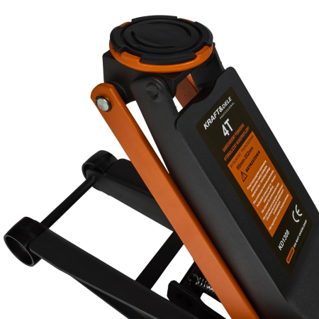 Cric hidraulic 4Tone 95-552mm tip crocodil ridicare auto cu garda joasa (KD1308) [10]