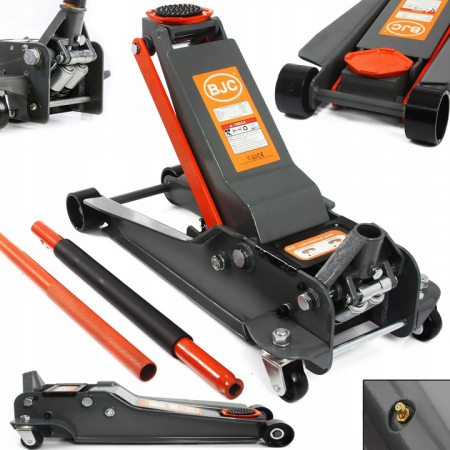 Cricuri - Cric hidraulic 4Tone profesional 95-550mm talie joasa pompa dubla 2 cilindri tip crocodil ridicare auto (M80236)