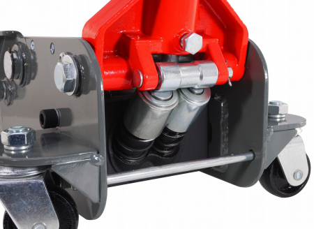 Cric hidraulic 4Tone profesional 95-550mm talie joasa pompa dubla 2 cilindri tip crocodil ridicare auto (V80114) [3]