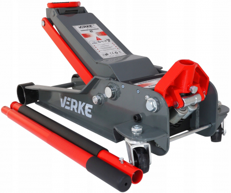 Cric hidraulic 4Tone profesional 95-550mm talie joasa pompa dubla 2 cilindri tip crocodil ridicare auto (V80114) [10]