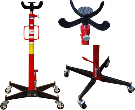 Scule hidraulice - Cric hidraulic 500kg cu suport cauciuc cutii de viteze extras montat demontat (MT06052)