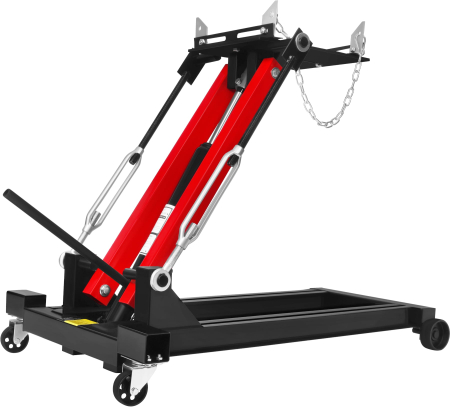 Cric hidraulic cutie viteze 2T, inaltime 225-900 mm, reglaj unghi placa, 4 roti (KD12683) [9]