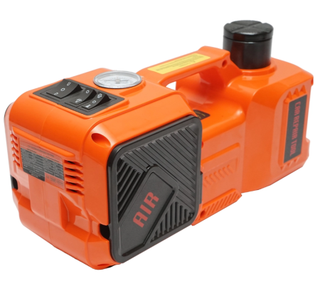 Cric hidraulic electric 5T, compresor aer si cheie de impact 12V DISMM42 (BK78924) [5]