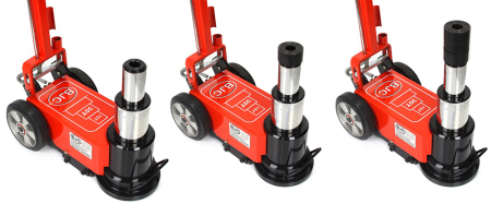 Cric hidro-pneumatic 30/15T BJC, camion tir utilaje cu actionare pneumatica, 195-420 mm, 6-12 bar (M80391) [6]