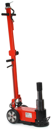 Scule Atelier Auto - Cric hidro-pneumatic 50/25T camion tir utilaje cu actionare pneumatica BJC, 195-370 mm, 6-12 bar (M80390)