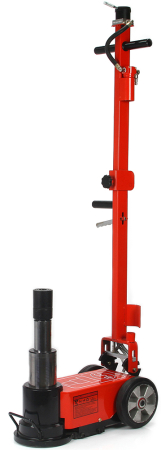 Cric hidro-pneumatic 50/25T camion tir utilaje cu actionare pneumatica BJC, 195-370 mm, 6-12 bar (M80390) [2]