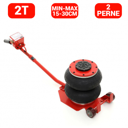 Cricuri - Cric pneumatic 2 tone 150-300mm (2TAIR)