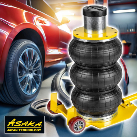 Cric pneumatic 3.5 Tone cu extensie inaltator profesional cu pernă de aer pentru vulcanizare 15-48cm Aspp3.5t (1054) [11]