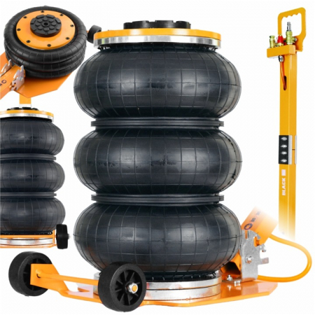 Scule Atelier Auto - Cric pneumatic 3.5 Tone cu maner reglabil profesional cu pernă de aer pentru vulcanizare 14-40cm (14310)