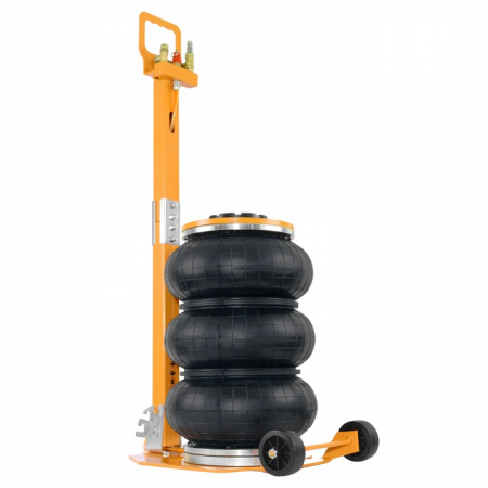 Cric pneumatic 3.5 Tone cu maner reglabil profesional cu pernă de aer pentru vulcanizare 14-40cm (14310) [3]