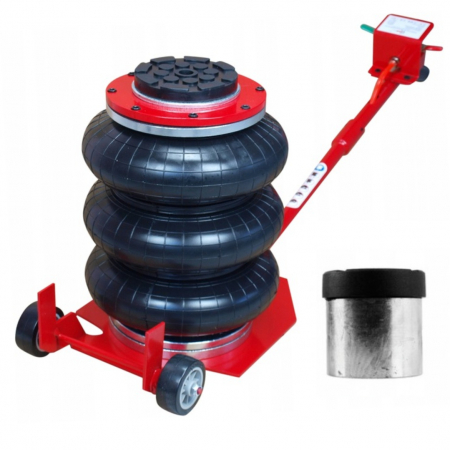 Cric pneumatic 3.5 Tone profesional cu inaltator pernă de aer pentru vulcanizare 14-50cm (3.5TAIRH) [2]