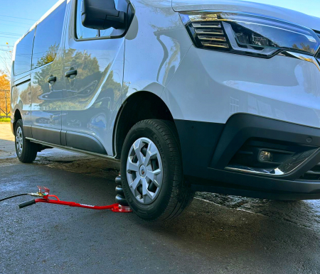 Cric pneumatic 3.5 Tone profesional cu pernă de aer 14-40cm pentru vulcanizare (EUPP3500) [11]