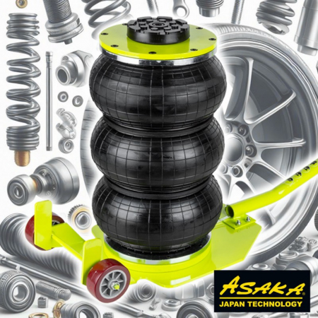 Cric pneumatic 3.5 Tone profesional cu pernă de aer pentru vulcanizare 15-40cm Aspp3.5t (2660) [8]