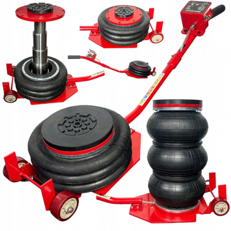 Cric pneumatic - Cric pneumatic 3.5 Tone profesional cu pernă de aer pentru vulcanizare 15-40cm (PJ35-TH)