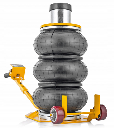Cric pneumatic 3.5 Tone cu extensie inaltator profesional cu pernă de aer pentru vulcanizare 15-50cm (MP0500N-OR) [9]