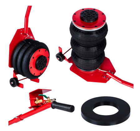 Altele - Cric pneumatic 3.5 Tone profesional cu pernă de aer pentru vulcanizare (KD470)